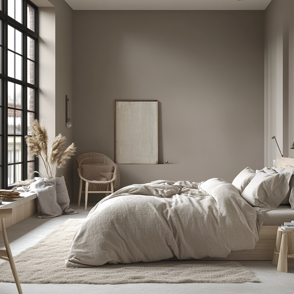 grey and beige bedroom 4