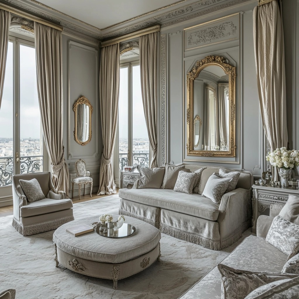grey and beige bedroom 58