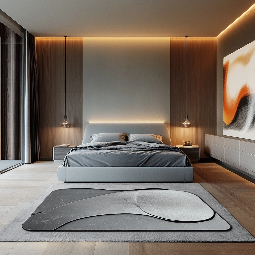 grey bedroom rug 68