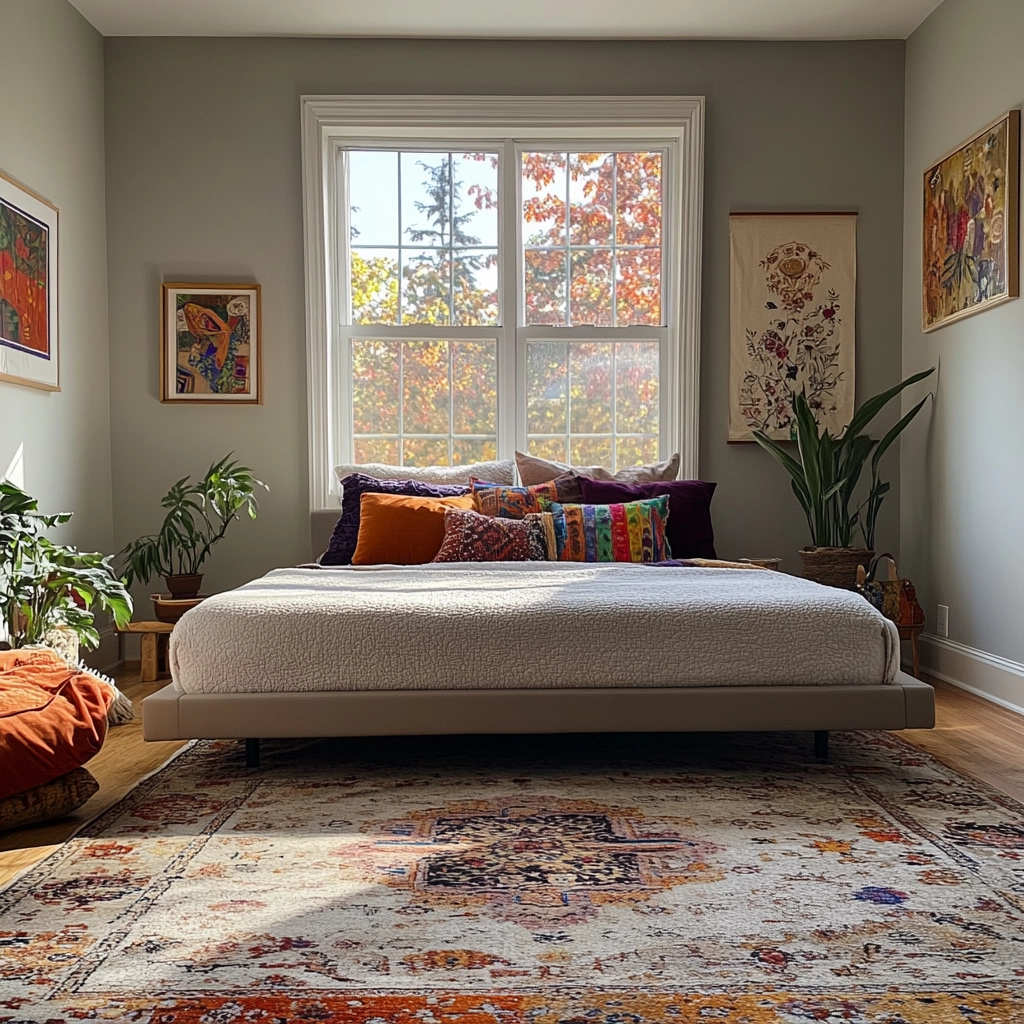 grey beige bedroom 13