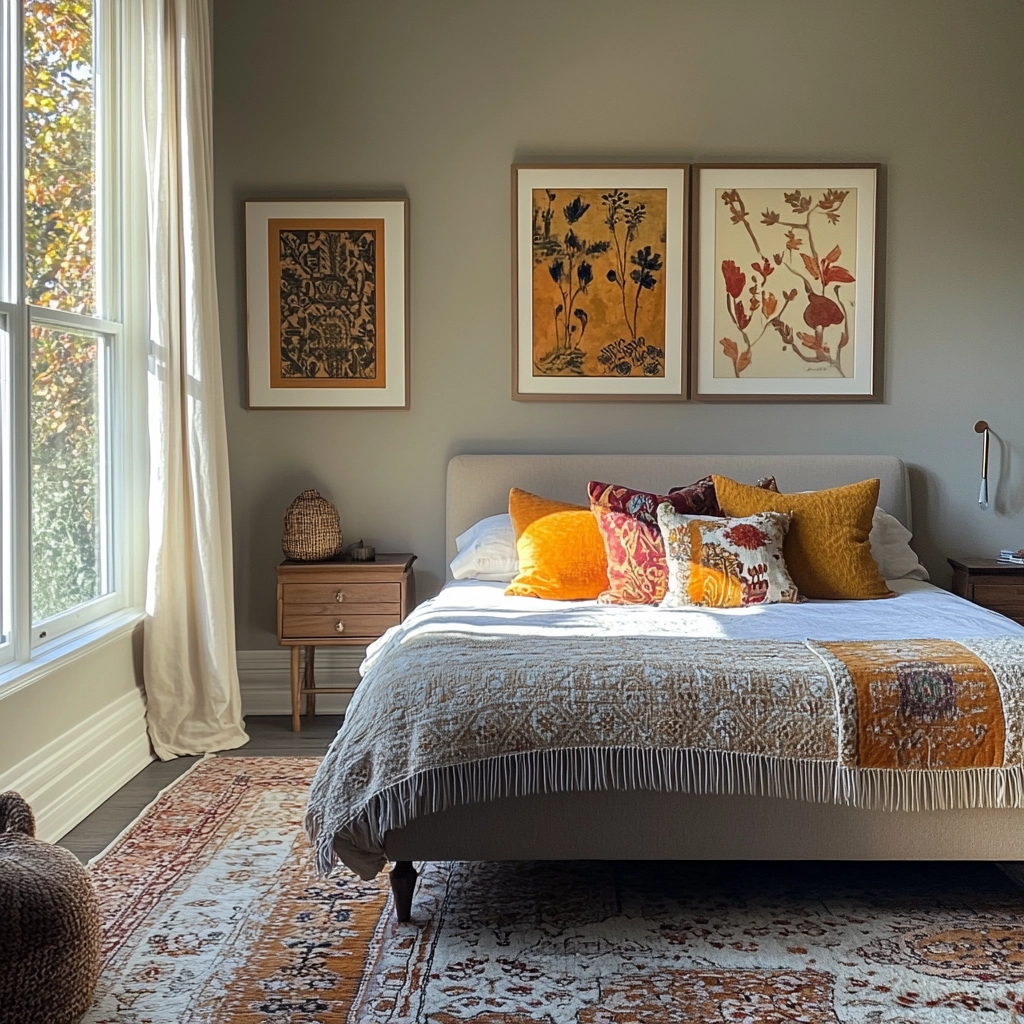 grey beige bedroom 14
