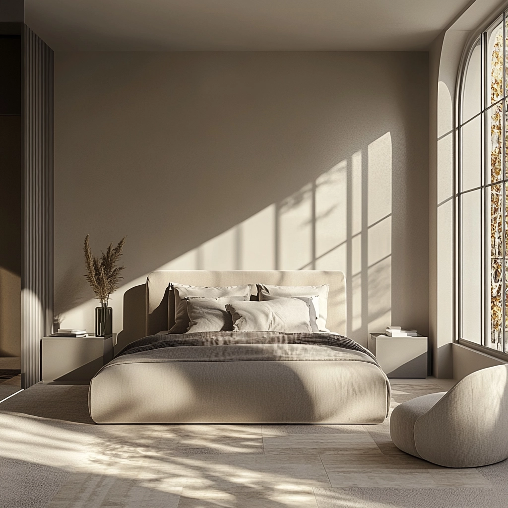 grey beige bedroom 17
