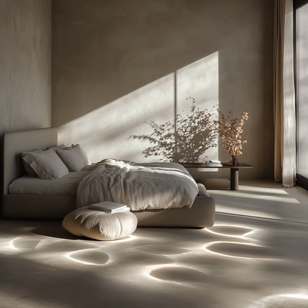 grey beige bedroom 19