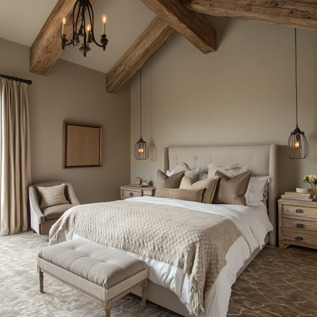 grey beige bedroom 30