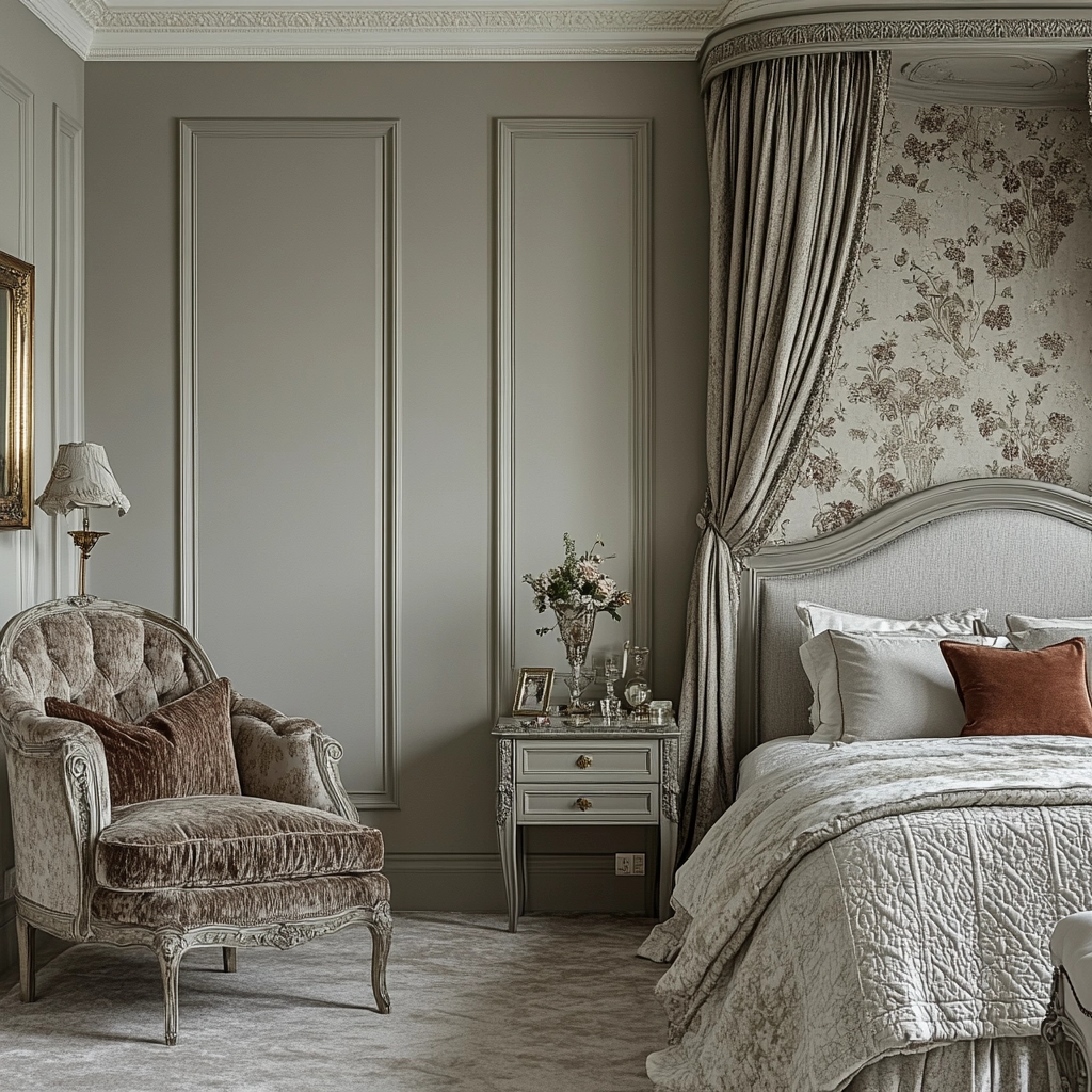 grey beige bedroom 33