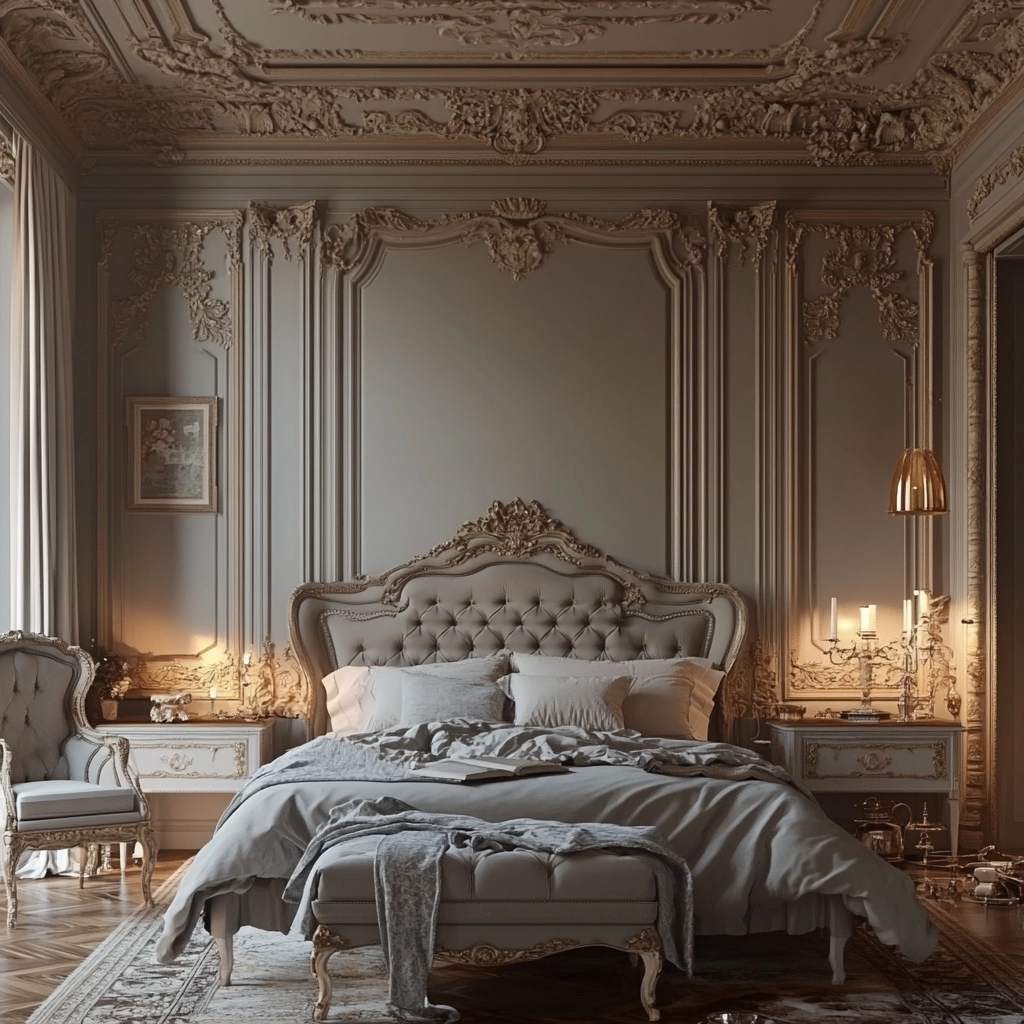 grey beige bedroom 34