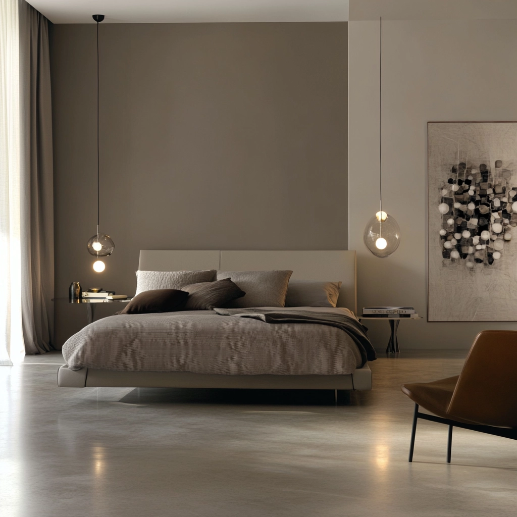 grey beige bedroom 37