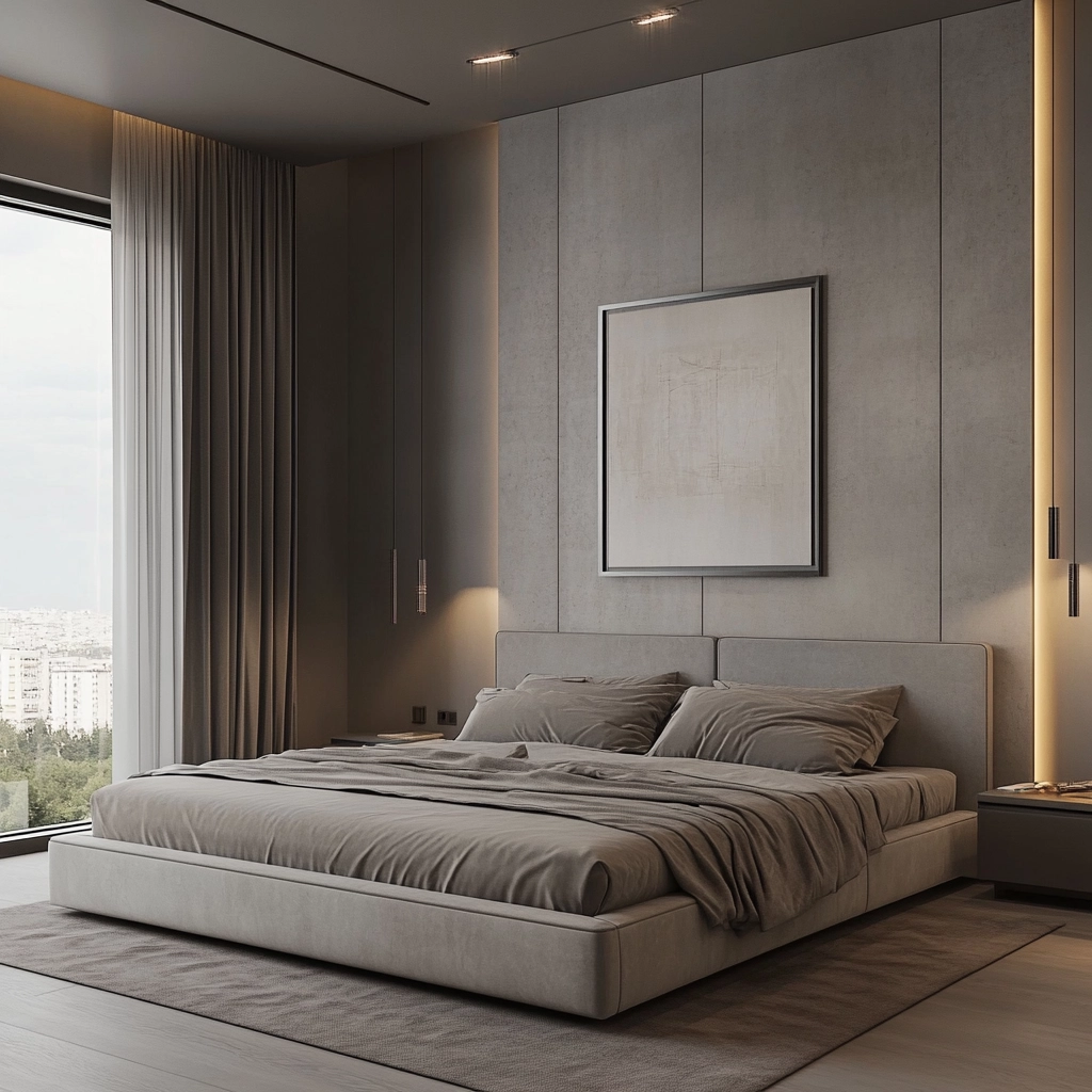 grey beige bedroom 40