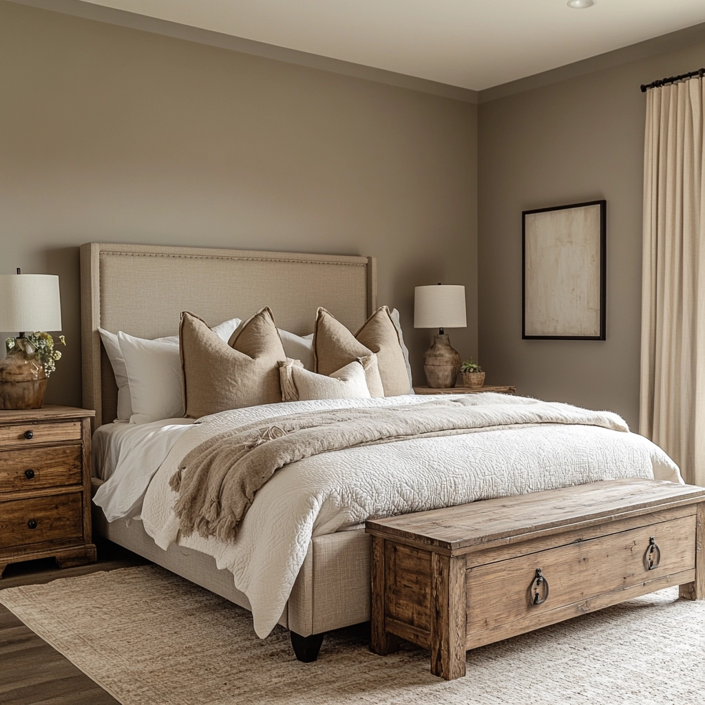 grey beige bedroom 5