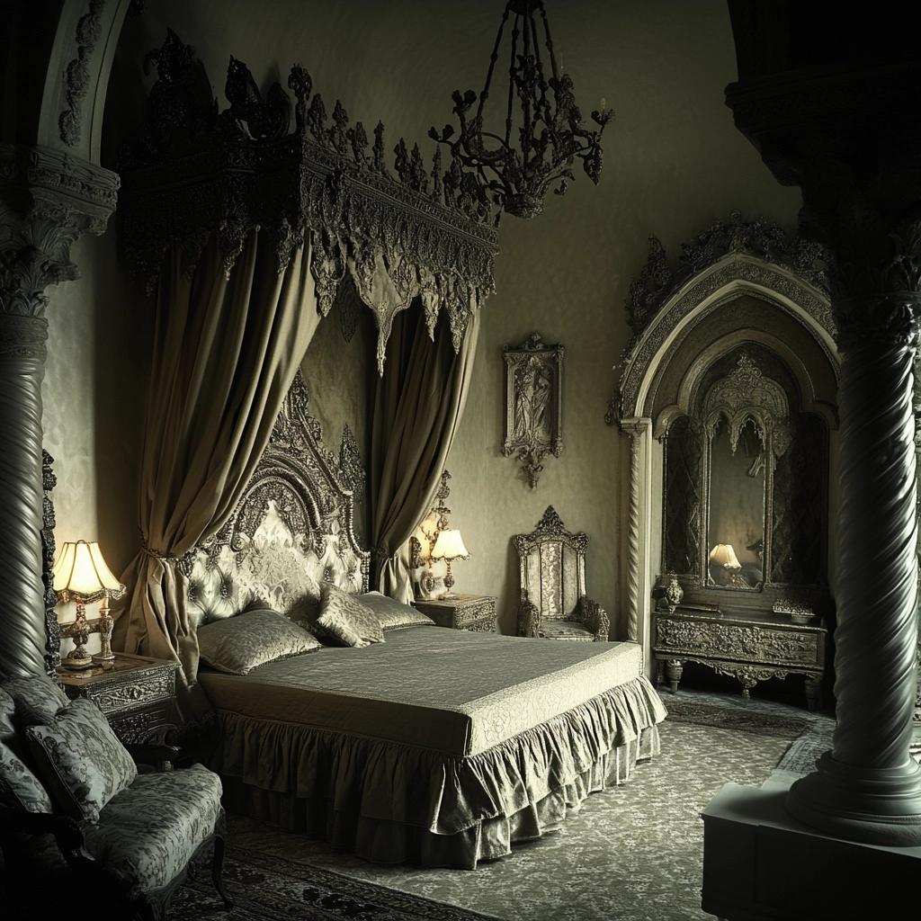 grey beige bedroom 54