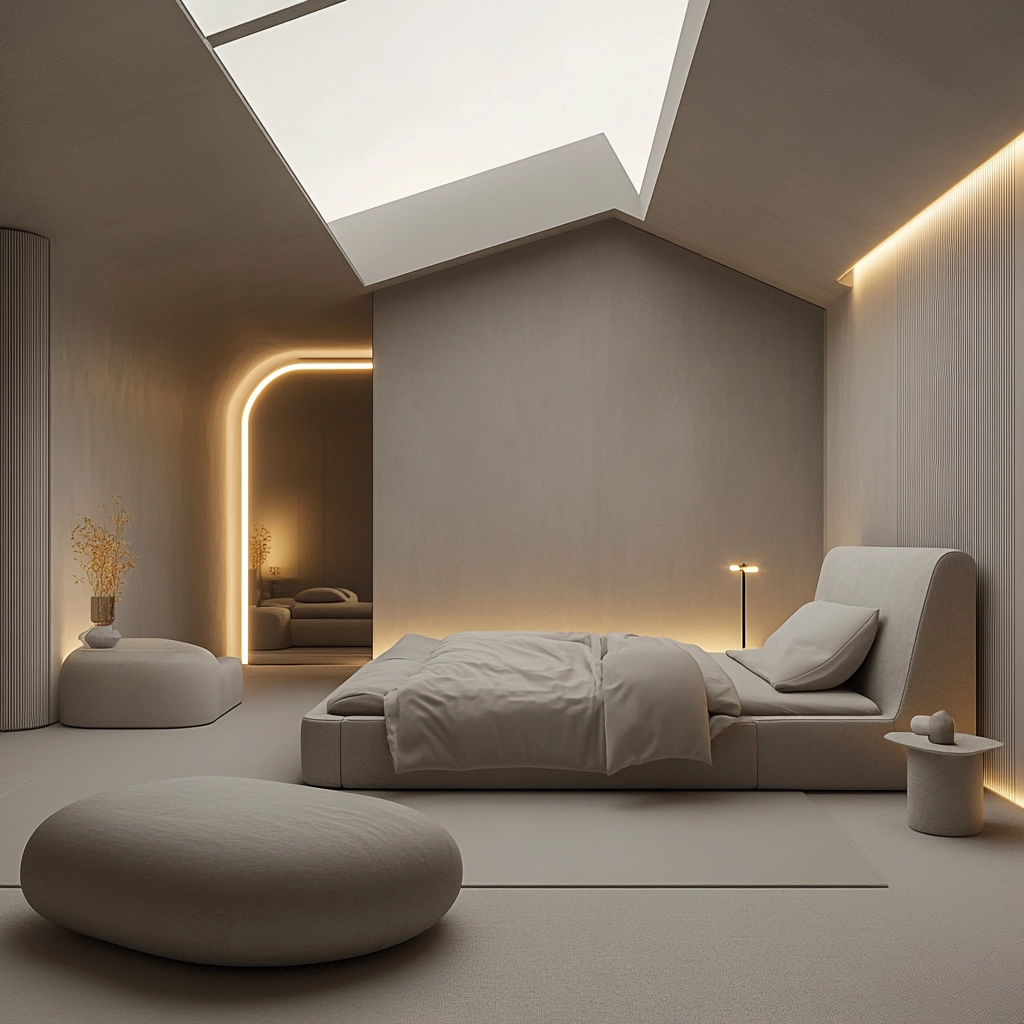 grey beige bedroom 73