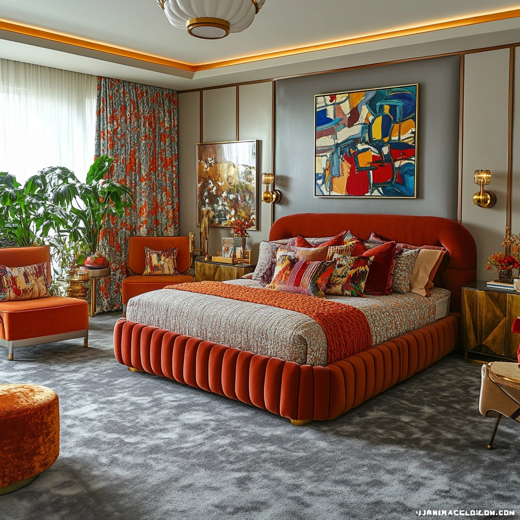 grey carpet bedroom ideas 45