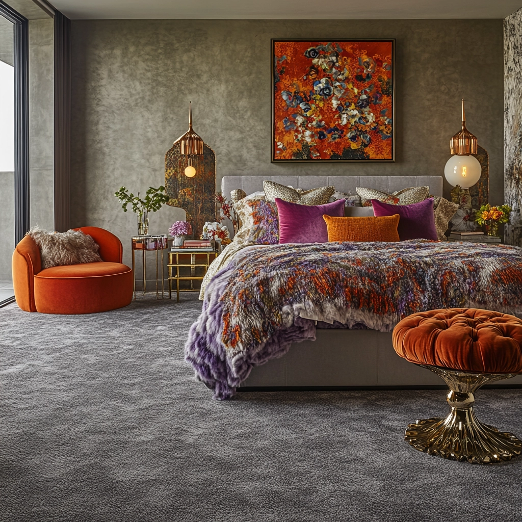 grey carpet bedroom ideas 47