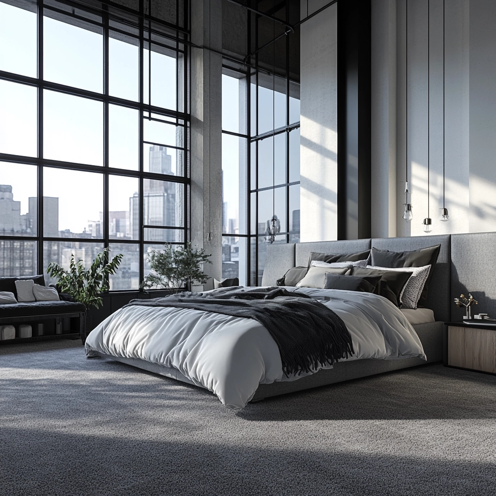 grey carpet bedroom ideas 57