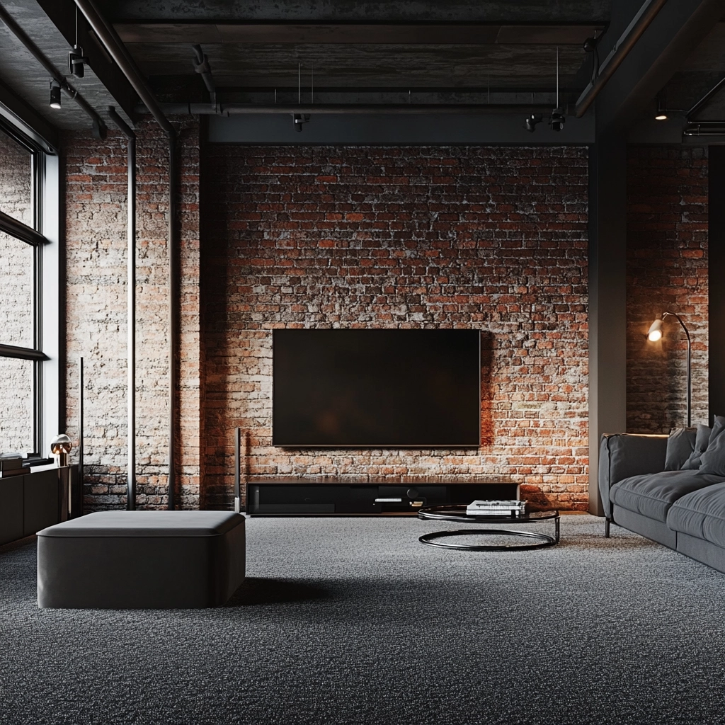 grey carpet living room ideas 9