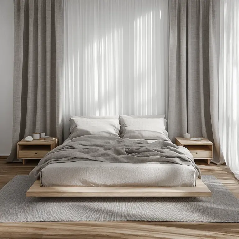 grey rug bedroom 1