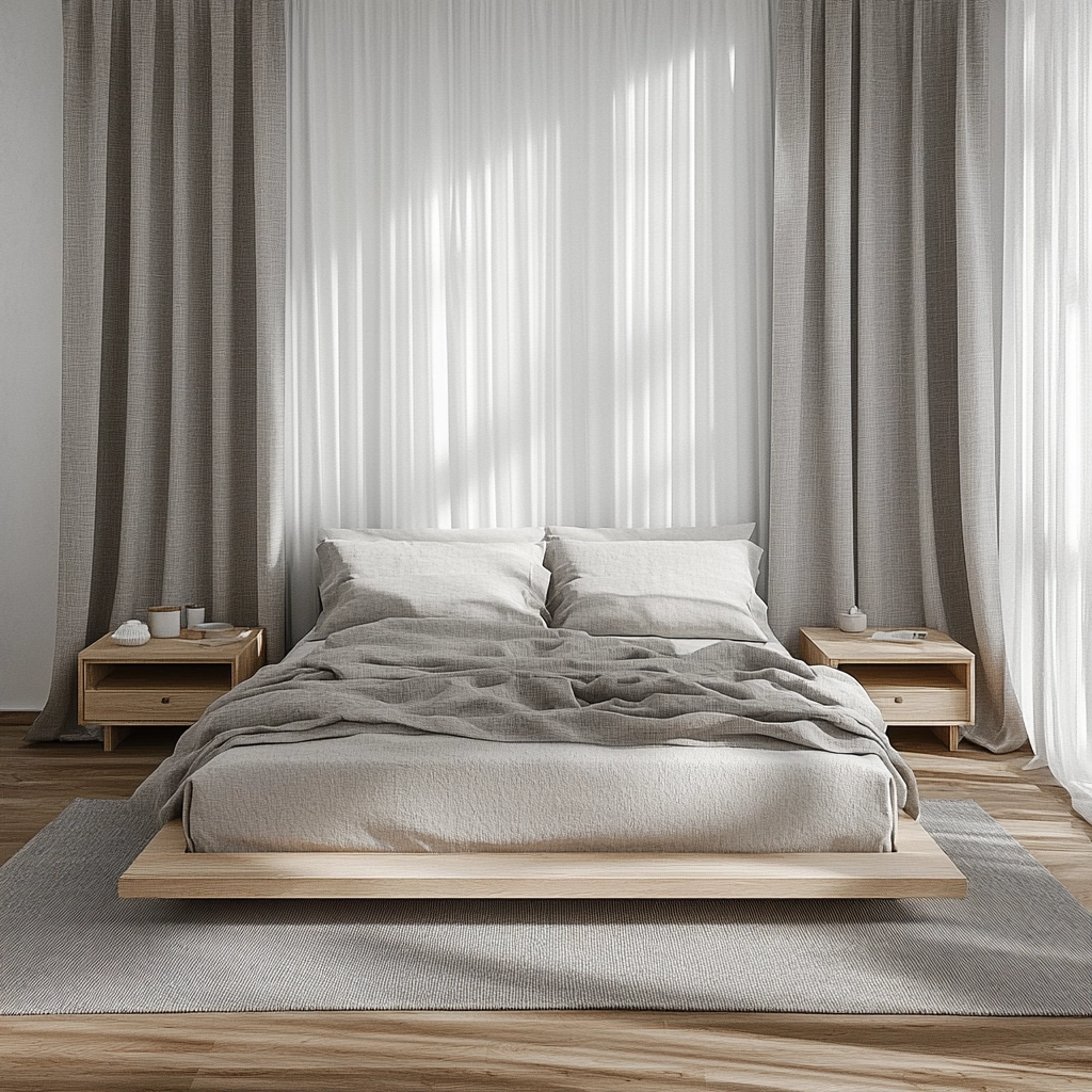grey rug bedroom 1