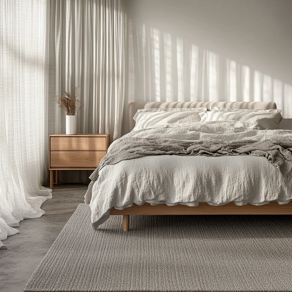 grey rug bedroom 3