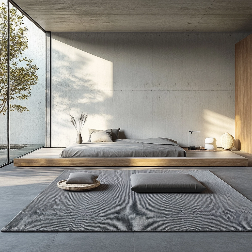 grey rug bedroom 54