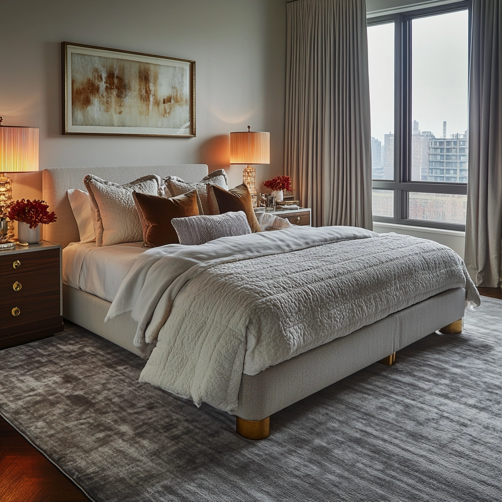 grey rug bedroom 62