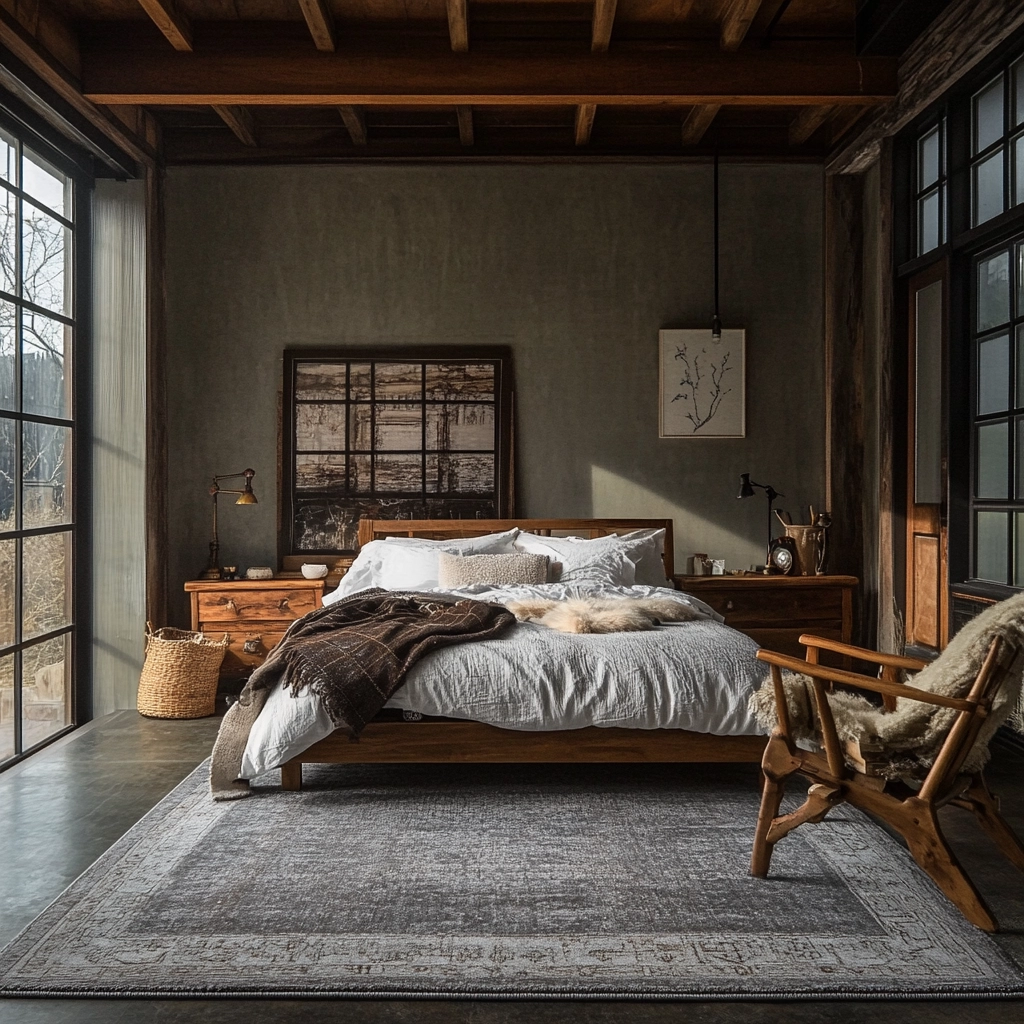grey rug bedroom 79
