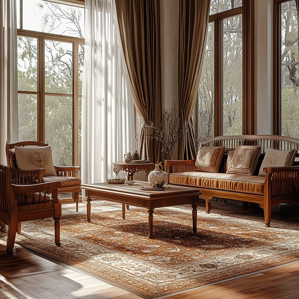 iranian carpet living room 2