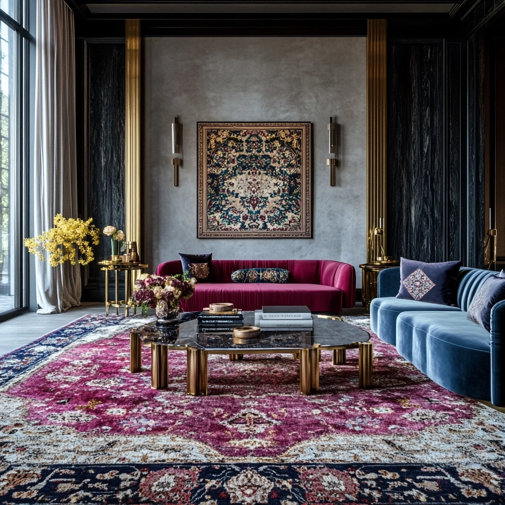 iranian carpet living room 29