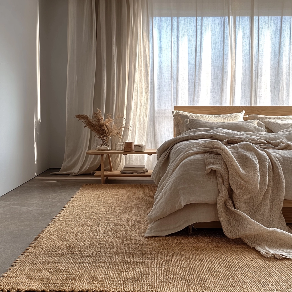 jute carpet bedroom 2