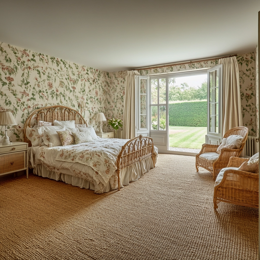 jute carpet bedroom 29