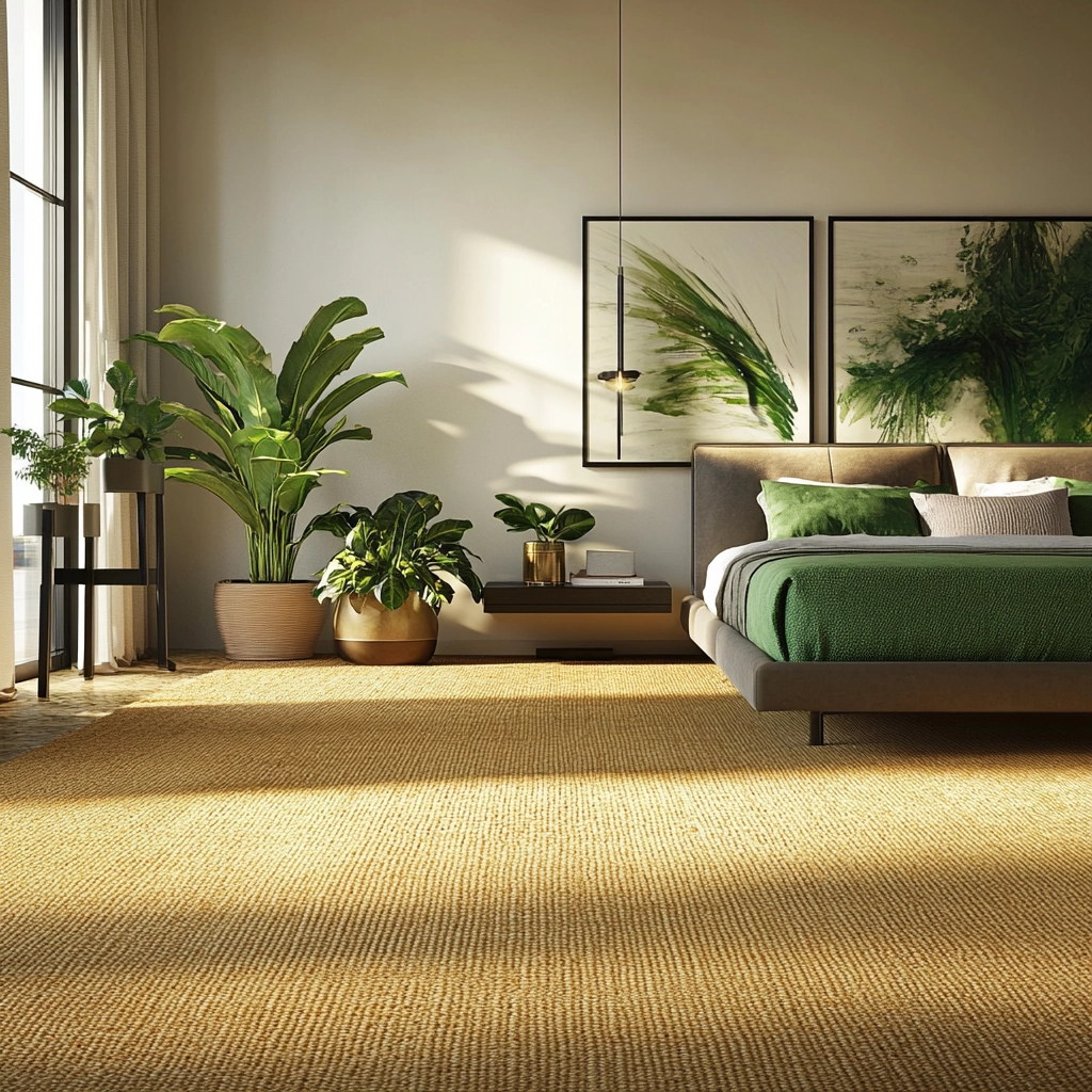 jute carpet bedroom 35