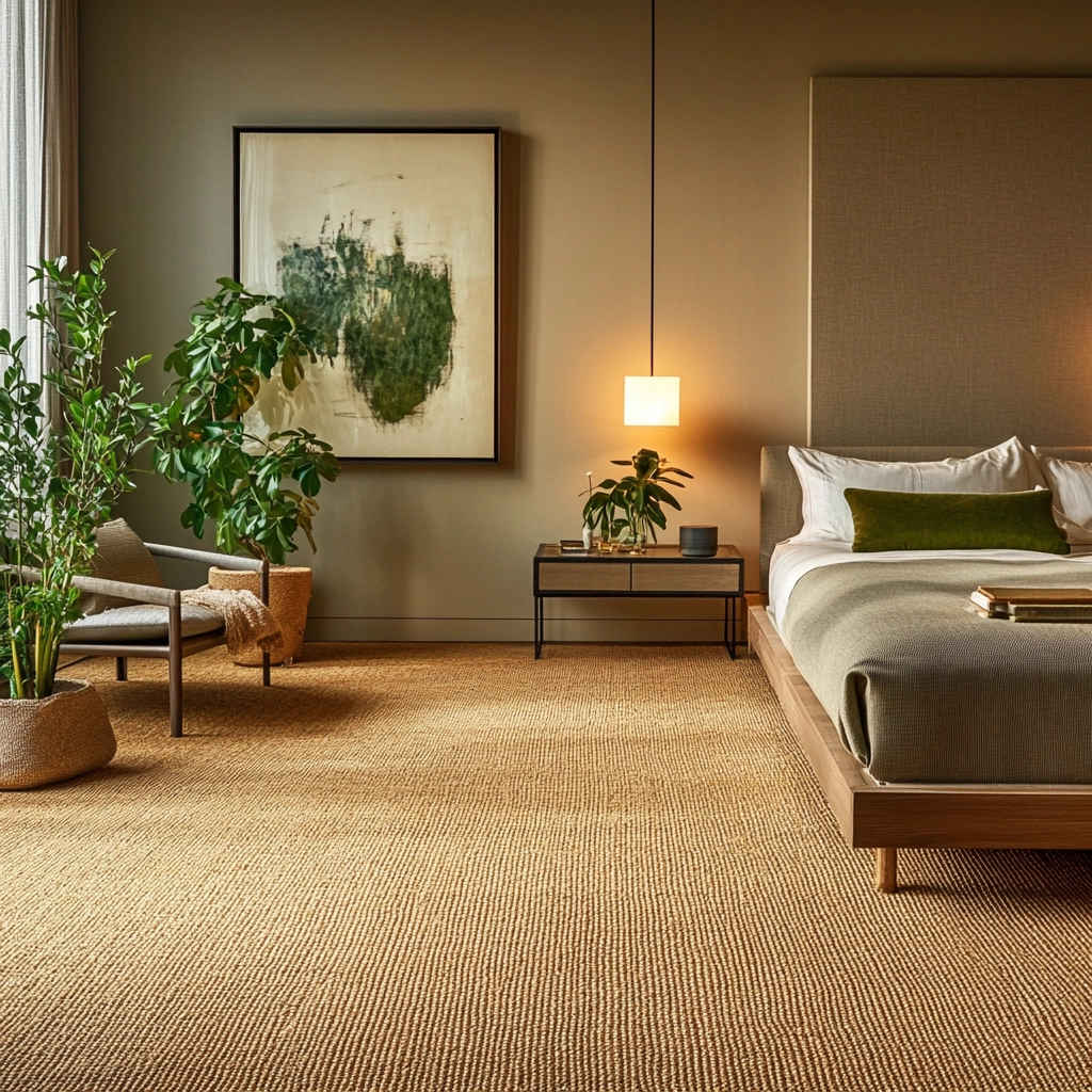 jute carpet bedroom 36