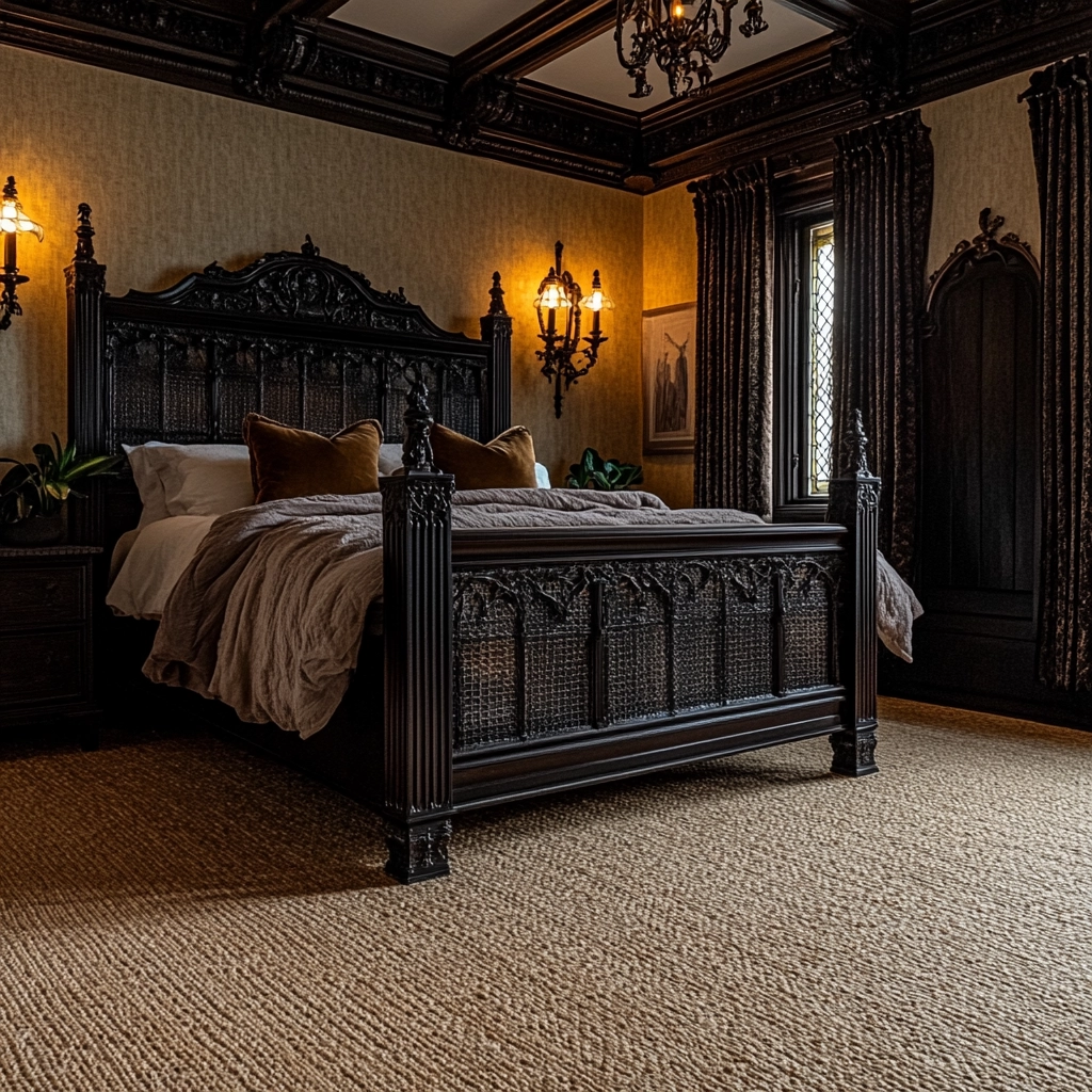 jute carpet bedroom 49