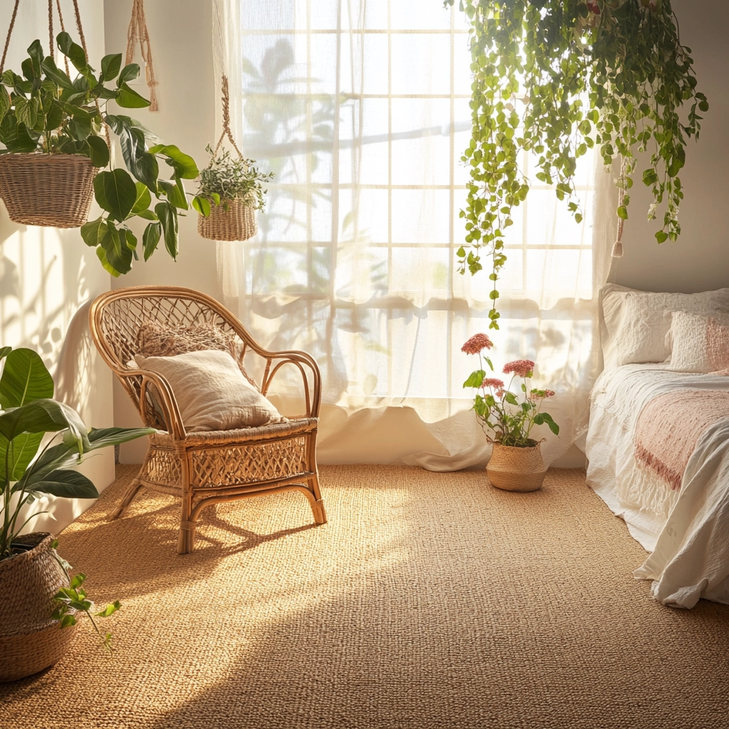 jute carpet bedroom 5