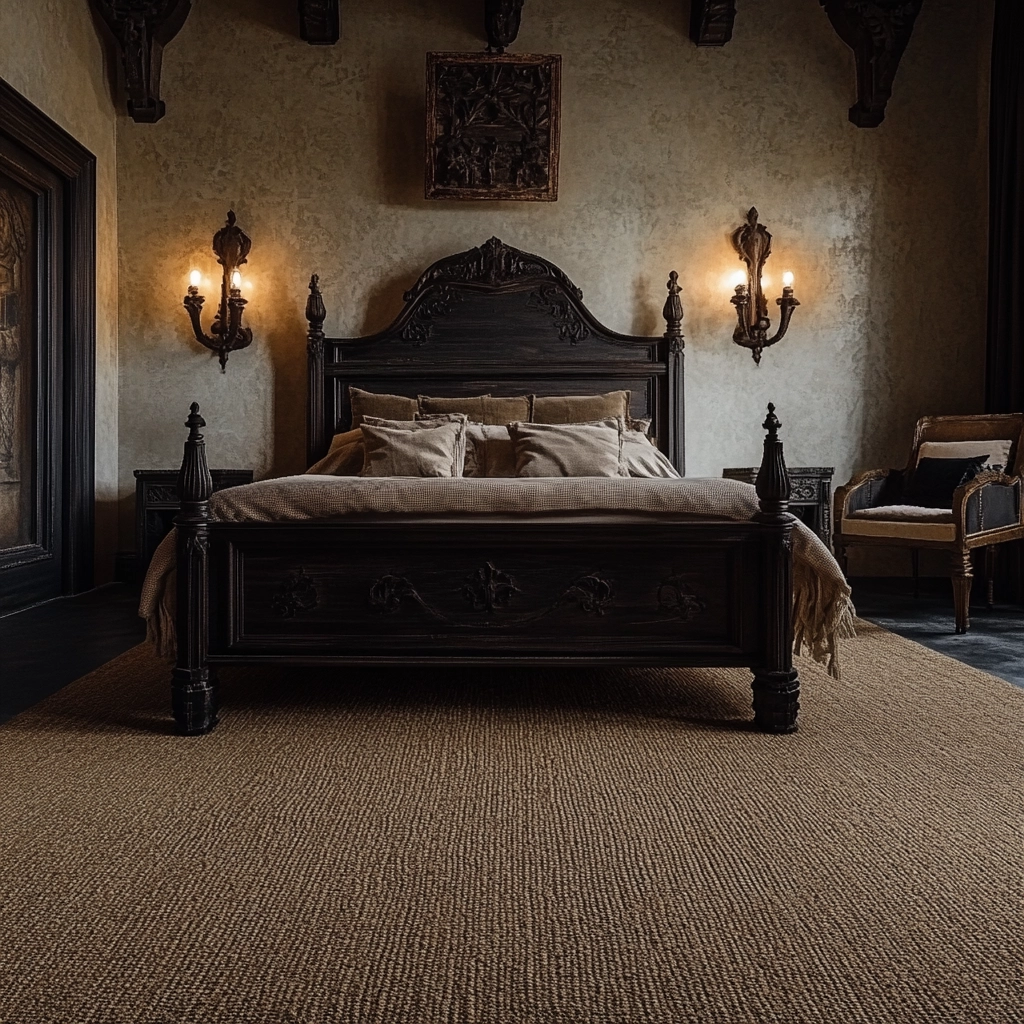jute carpet bedroom 51