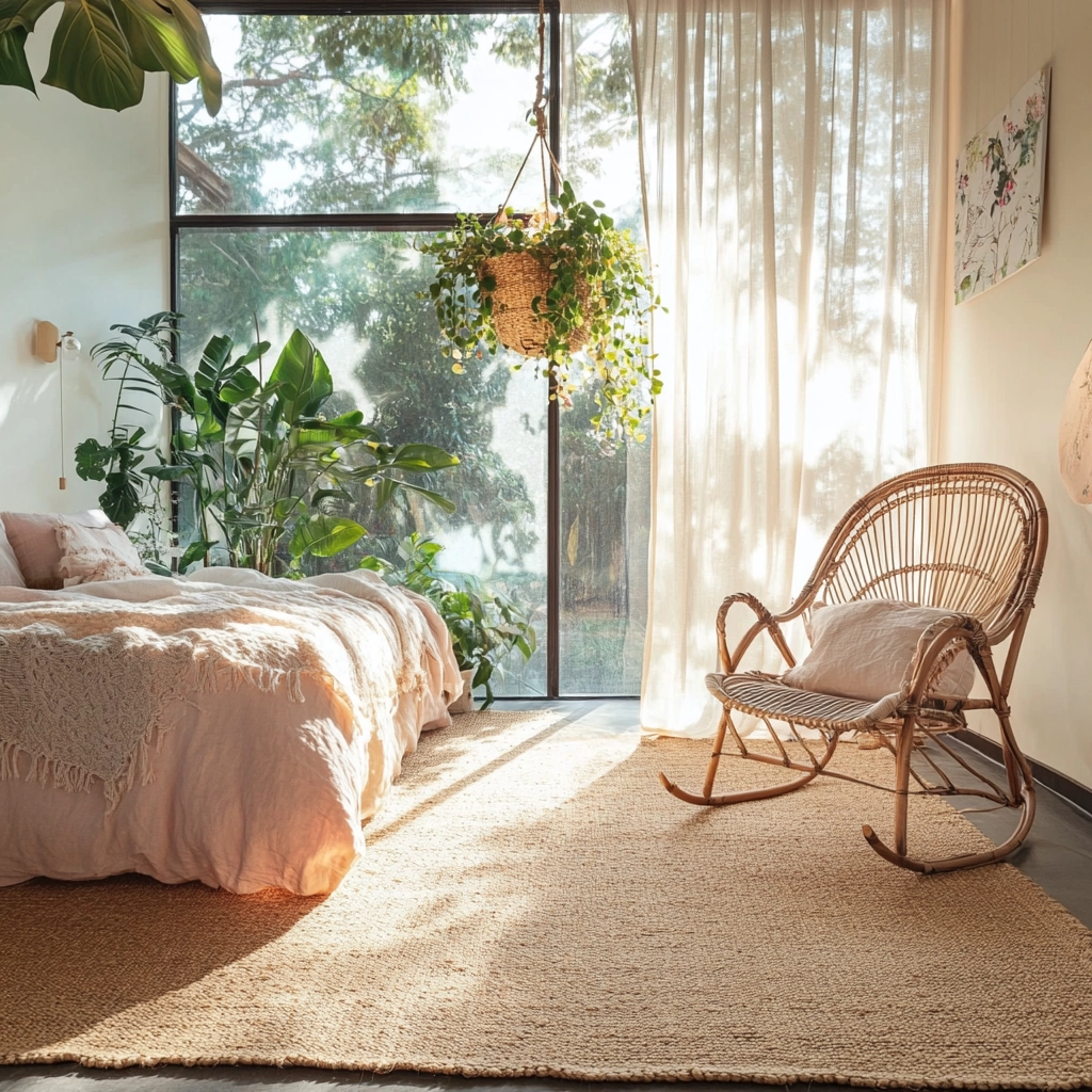 jute carpet bedroom 6