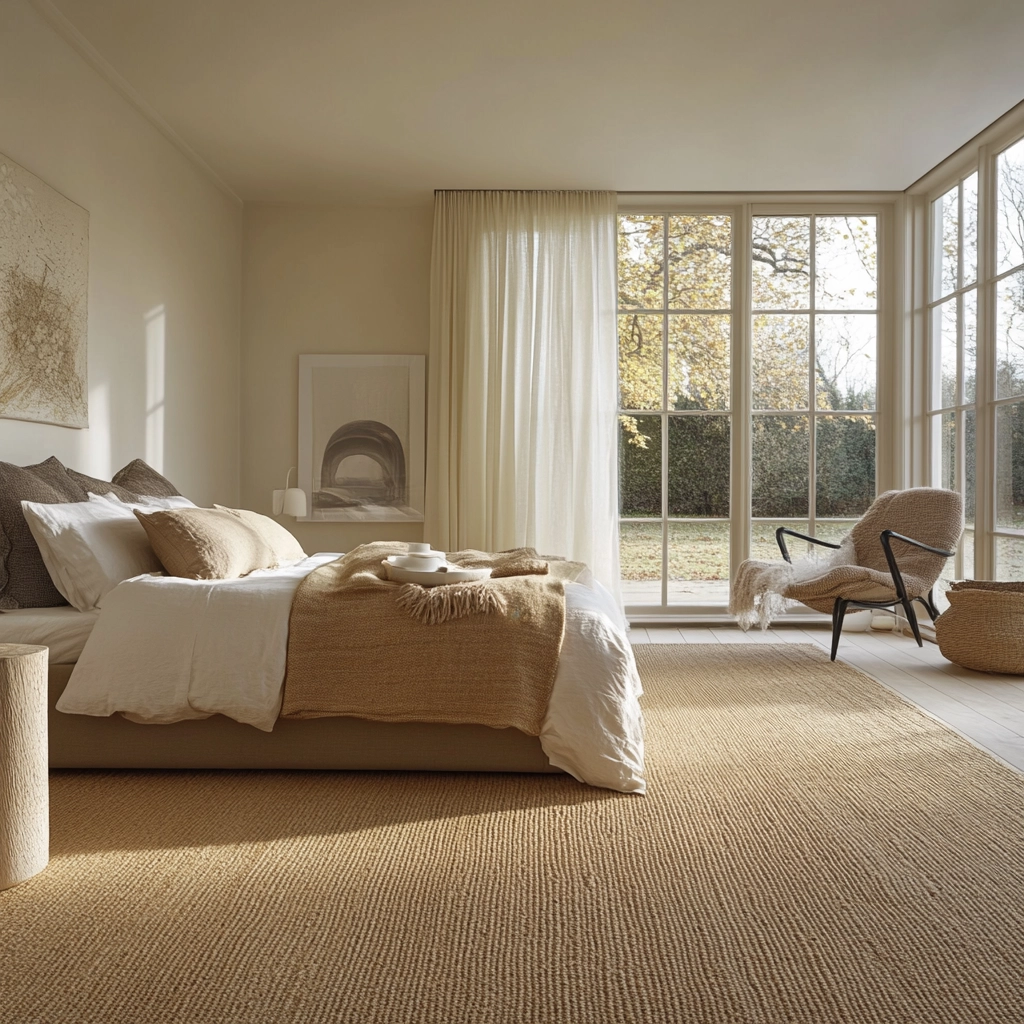 jute carpet bedroom 60