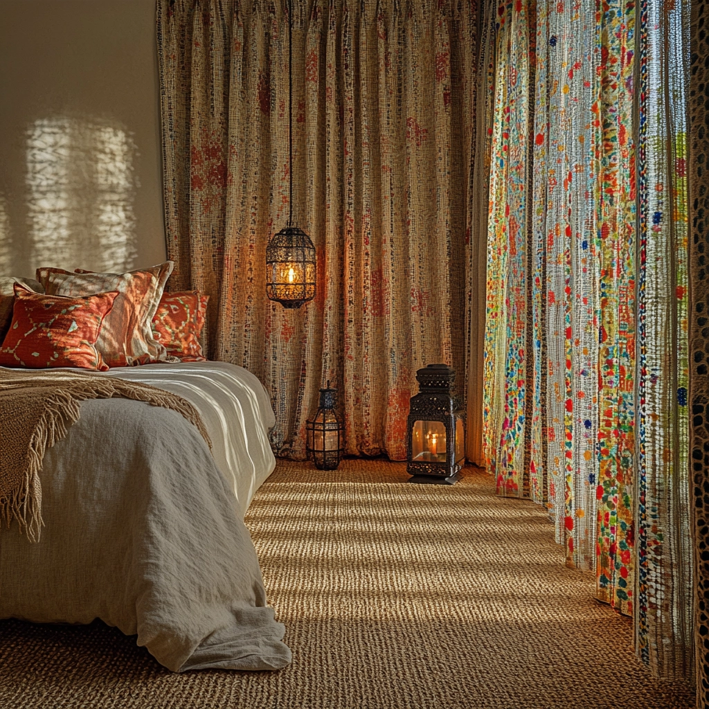 jute carpet bedroom 61
