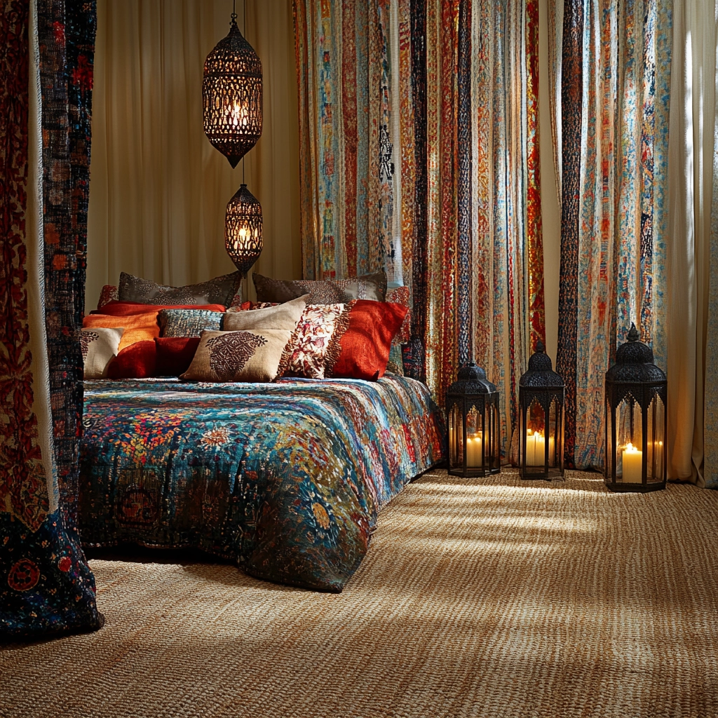 jute carpet bedroom 62