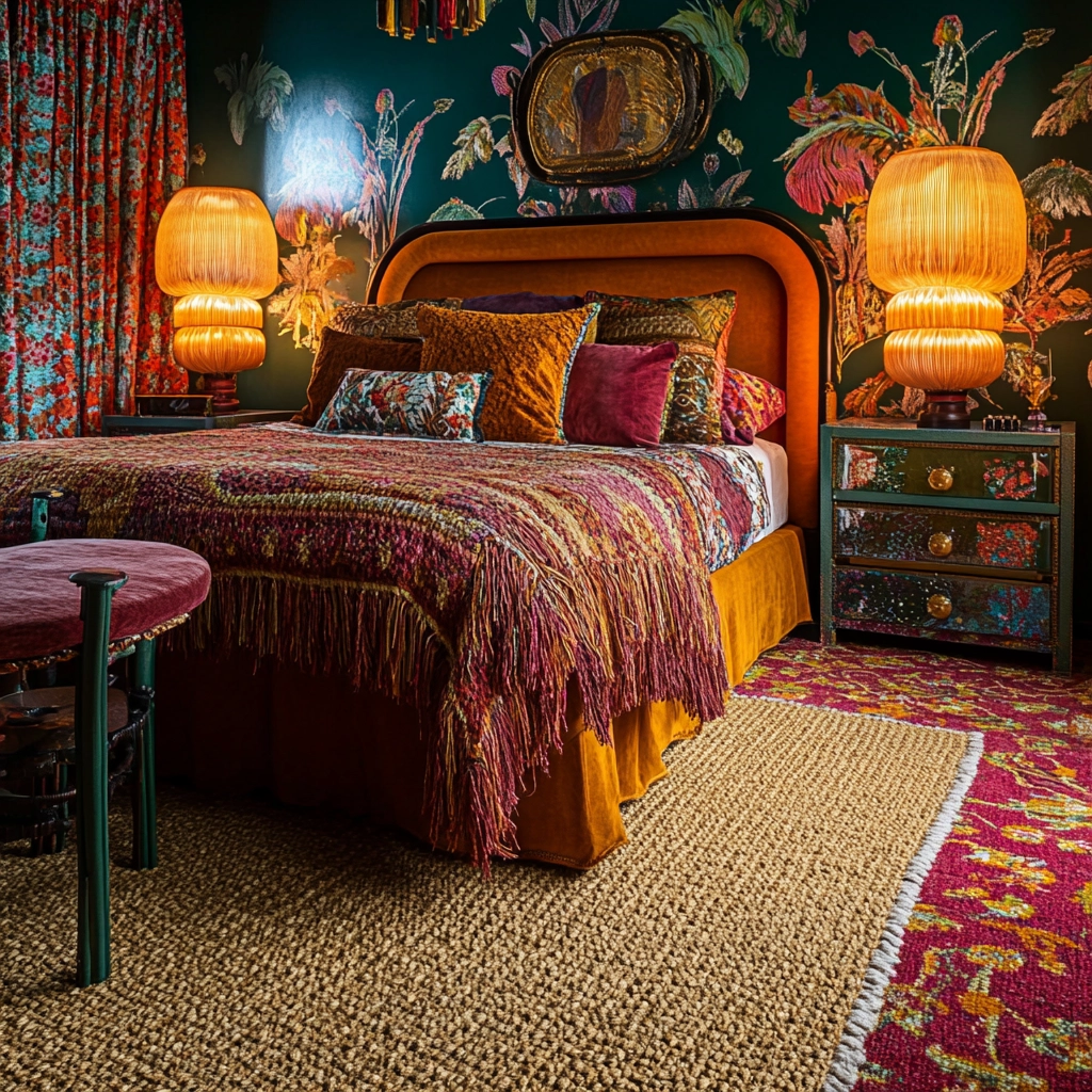 jute carpet bedroom 69