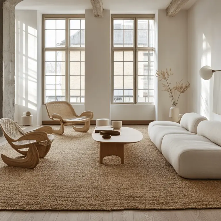 jute carpet living room 1