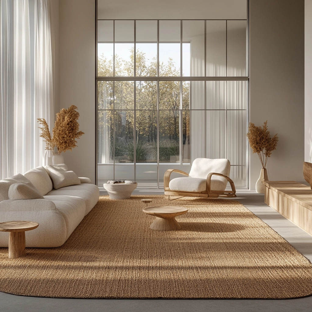 jute carpet living room 2
