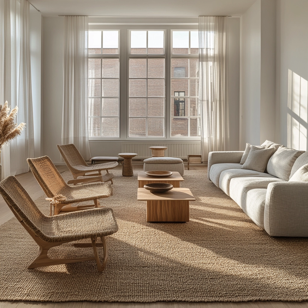 jute carpet living room 3