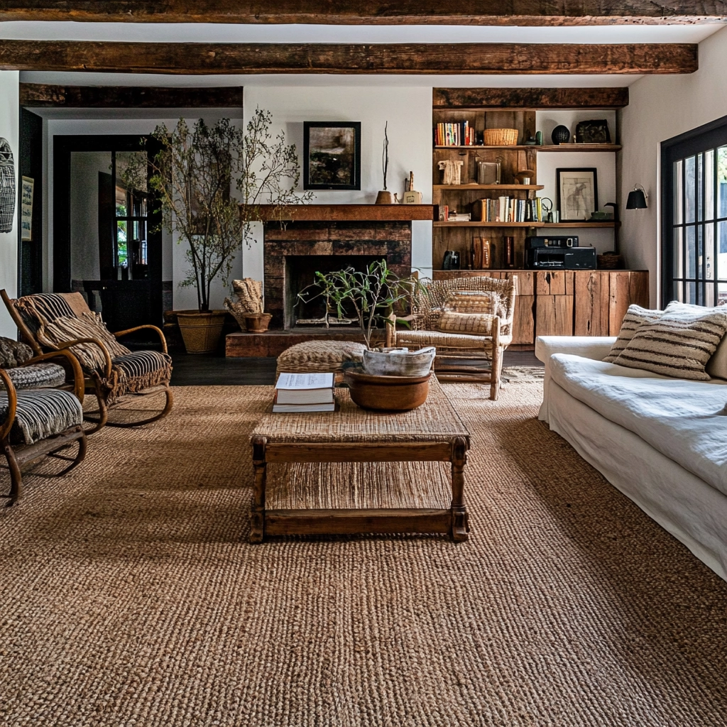 jute carpet living room 42