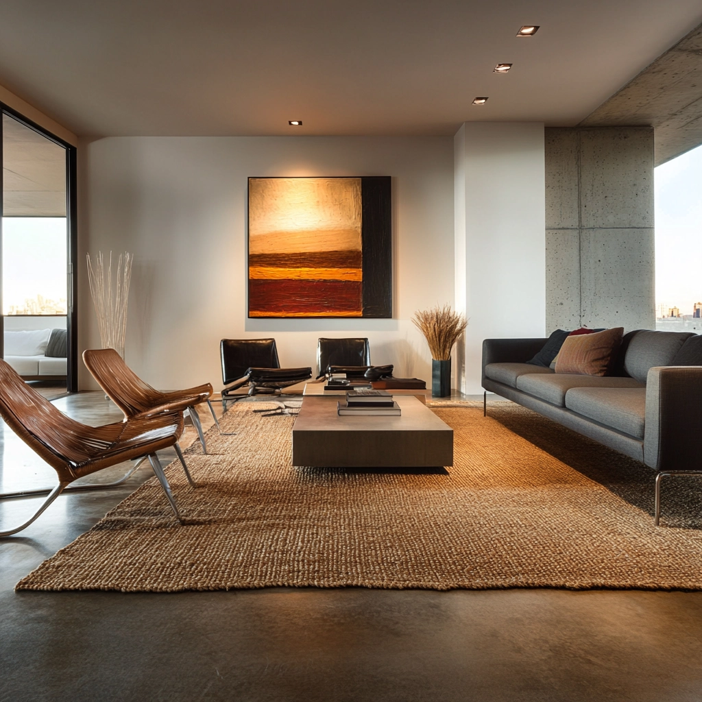 jute carpet living room 46