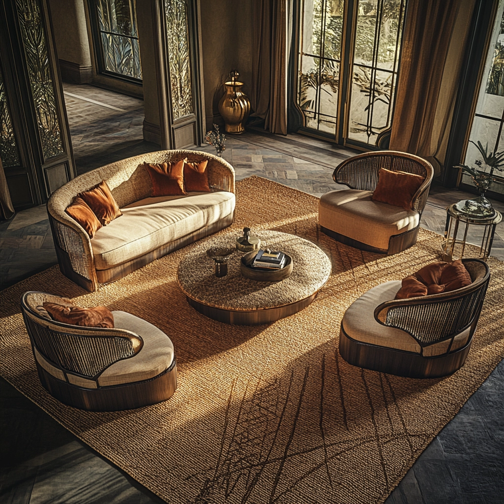 jute carpet living room 59