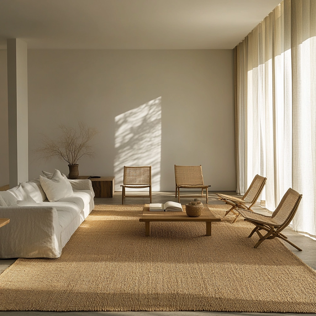 jute carpet living room 61