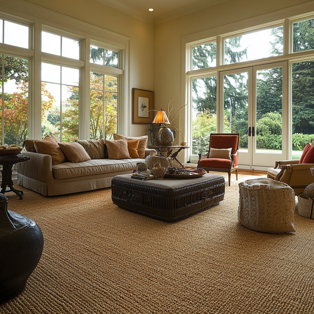 jute carpet living room 73