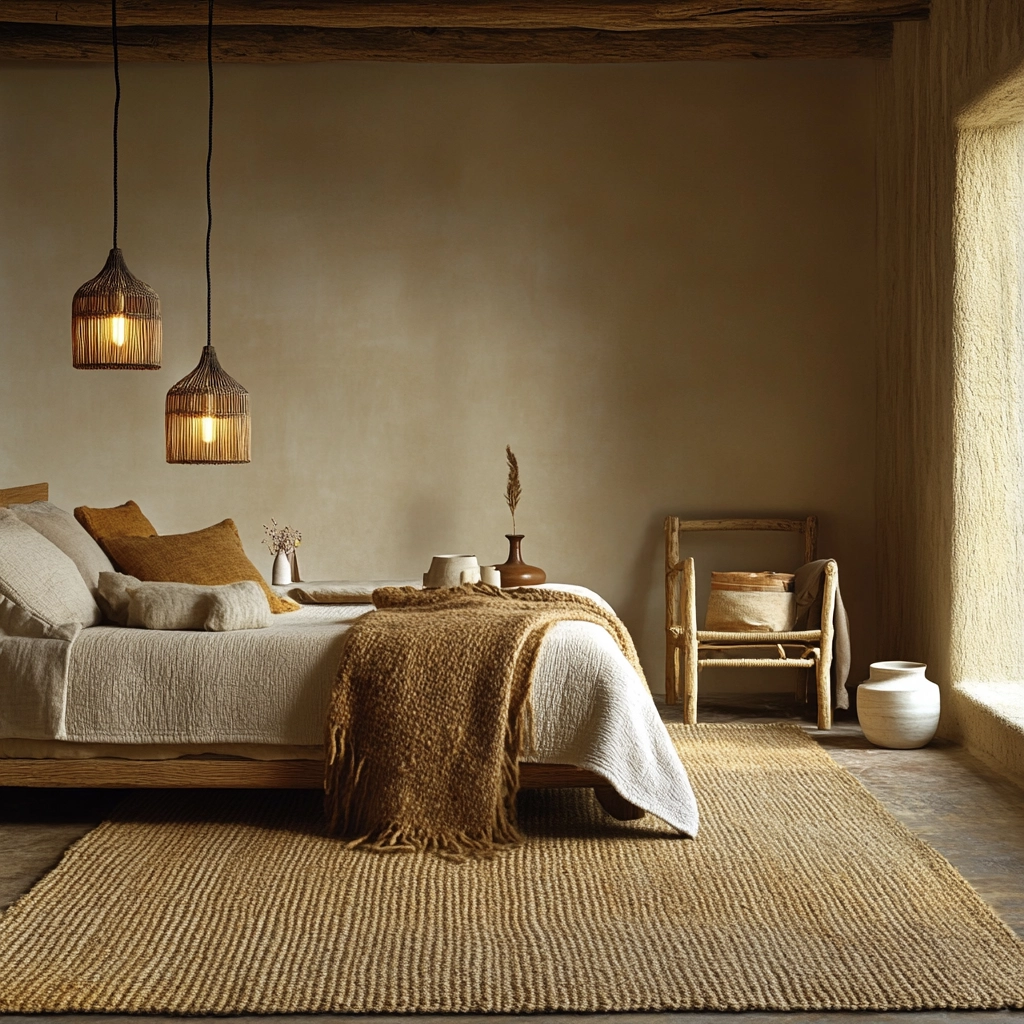 jute rug bedroom 17