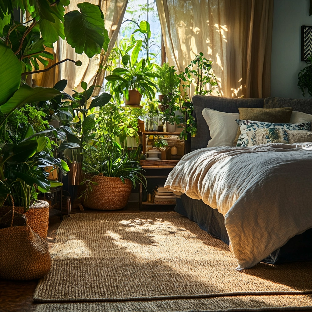 jute rug bedroom 75