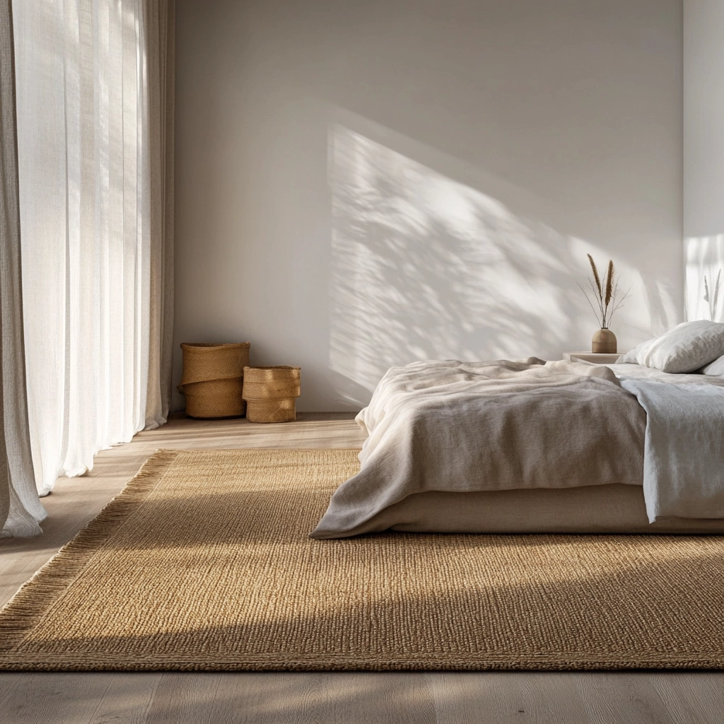 jute rug bedroom 80